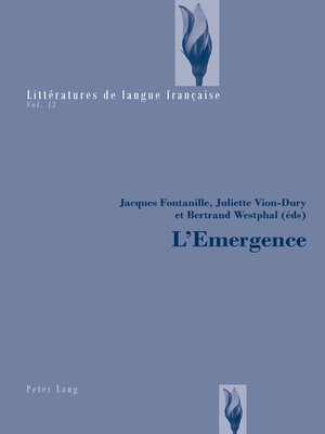 cover image of LEmergence